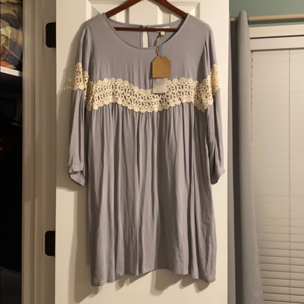 Gray dress